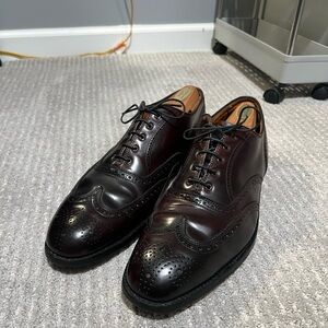 Alden x Brooks Brothers A764 Color 8 Shell Cordovan Wingtip Oxfords Men’s 11.5 D